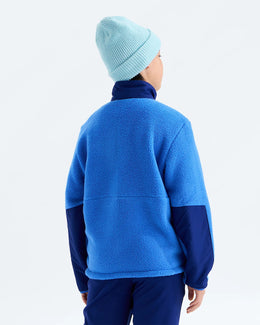 The North Face Boys' Yumiori Off Peak Full Zip Jacket - Active Blue/Bold Blue