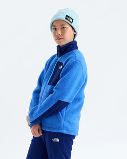 The North Face Boys' Yumiori Off Peak Full Zip Jacket - Active Blue/Bold Blue