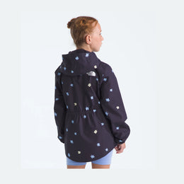 The North Face Girls’ Antora Rain Jacket—Print - Endless Dusk Simple Flower