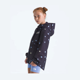 The North Face Girls’ Antora Rain Jacket—Print - Endless Dusk Simple Flower