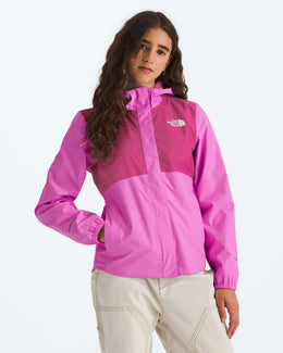 The North Face Girls' Antora Rain Jacket - Violet Crocus/Fuchsia Flash