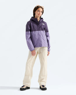 The North Face Girls' Warm Antora Rain Jacket - Endless Dusk/Grounded Plum