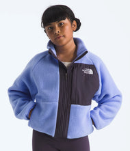 The North Face Girls' Yumiori Full-Zip Jacket - Periwinkle Glow/Endless Dusk