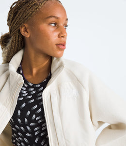 The North Face Girls' Yumiori Full-Zip Jacket - White Dune