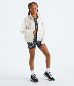The North Face Girls' Yumiori Full-Zip Jacket - White Dune