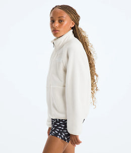 The North Face Girls' Yumiori Full-Zip Jacket - White Dune