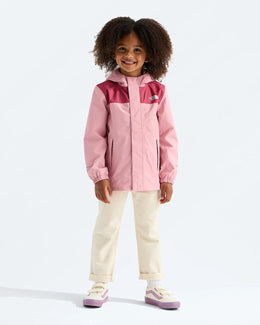 The North Face Kids' Antora Rain Jacket - Primrose/Fermented Clay