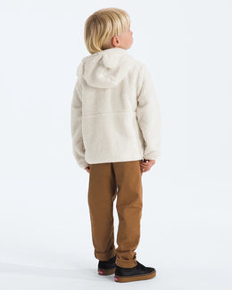 The North Face Kids' Campshire Full Zip Hoodie - White Dune