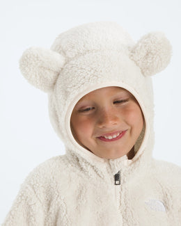 The North Face Kids' Campshire Full Zip Hoodie - White Dune