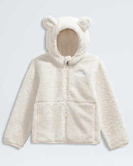 The North Face Kids' Campshire Full Zip Hoodie - White Dune