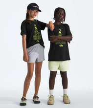 The North Face Kids' Celestial Drift Regular Short-Sleeve Tee - TNF Black