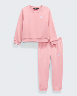 The North Face Kids' Evolution Simple Dome Crew Set - Primrose