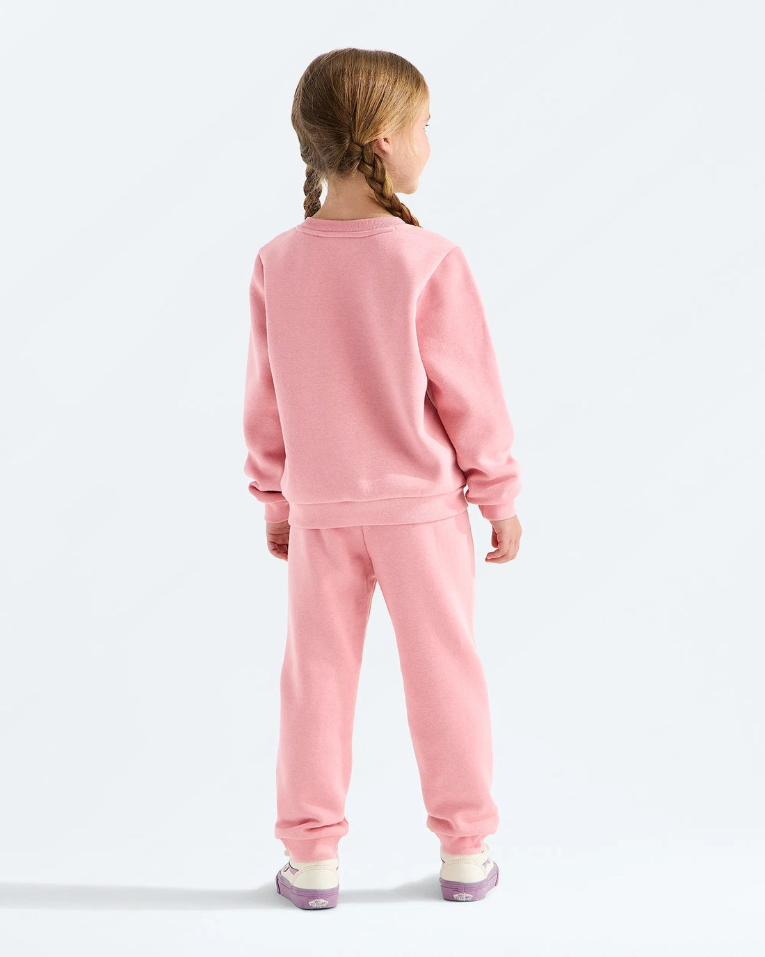 The North Face Kids' Evolution Simple Dome Crew Set - Primrose back view 2