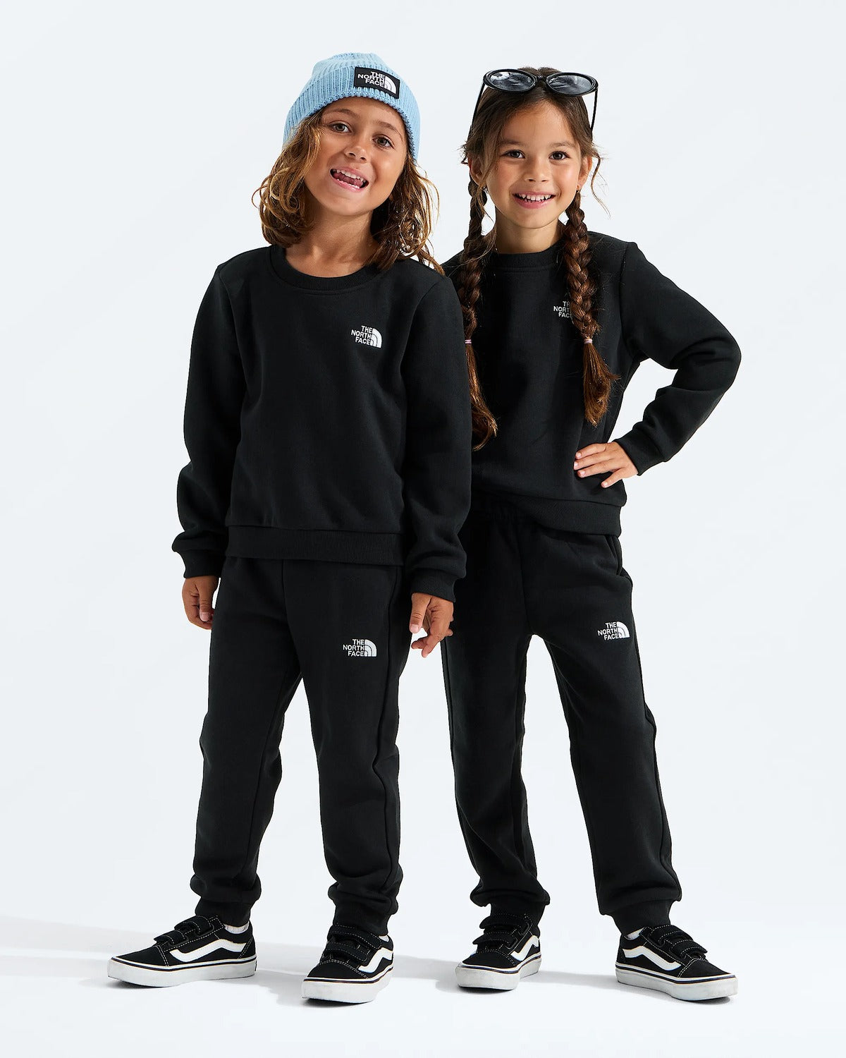 The North Face Kids' Evolution Simple Dome Crew Set - TNF Black