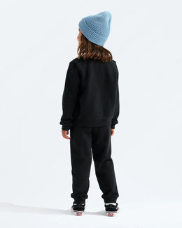 The North Face Kids' Evolution Simple Dome Crew Set - TNF Black