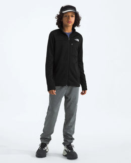 The North Face Kids' Hike Mid Layer Full-Zip - TNF Black