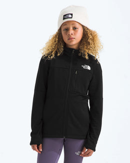The North Face Kids' Hike Mid Layer Full-Zip - TNF Black