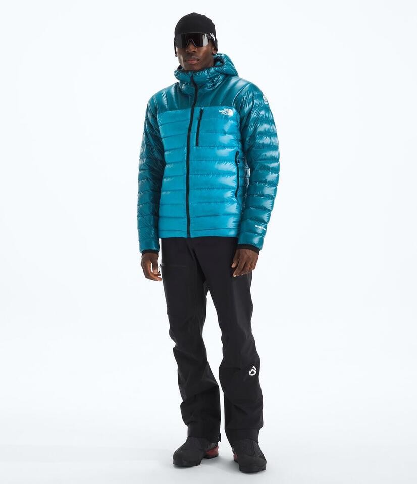The North Face Men’s Summit Series Breithorn Hoodie - Meridian Blue/Dusk Blue — full-length front view