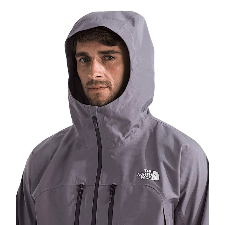 The North Face Men’s Valley View Jacket - Transcendent Grey — hood detail