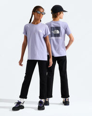 The North Face Teen Evolution Box NSE Short-Sleeve Tee - Pale Plum
