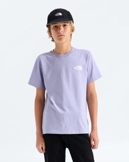 The North Face Teen Evolution Box NSE Short-Sleeve Tee - Pale Plum