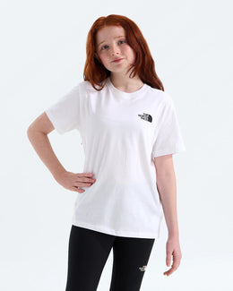 The North Face Teen Evolution Box NSE Short-Sleeve Tee - TNF White