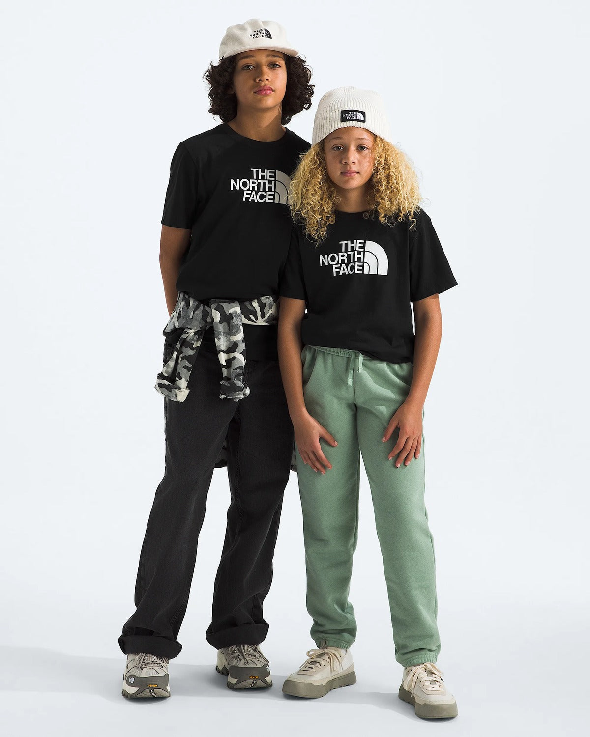 The North Face Teen Evolution Half Dome Short-Sleeve Tee - TNF Black