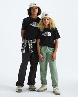 The North Face Teen Evolution Half Dome Short-Sleeve Tee - TNF Black