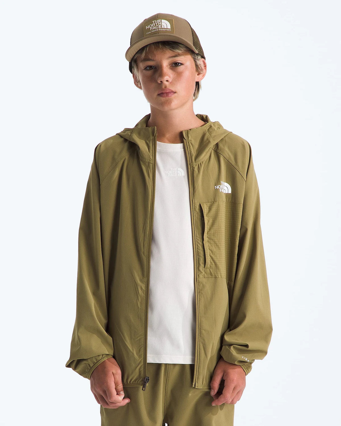 The North Face Teen LIGHTRANGE™ Jacket in Cedar — alternate product view