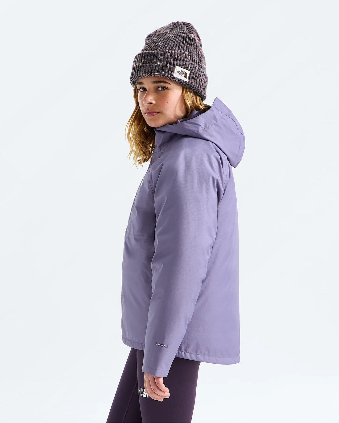 The North Face Teen Perrito 4-N-1 Hooded Jacket - Grounded Plum in Grounded Plum - product view 5