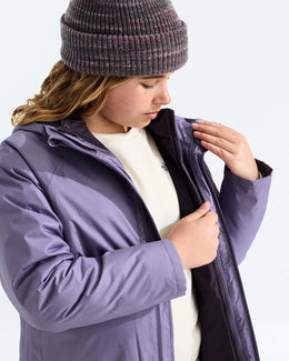 The North Face Teen Perrito 4-N-1 Hooded Jacket - Grounded Plum