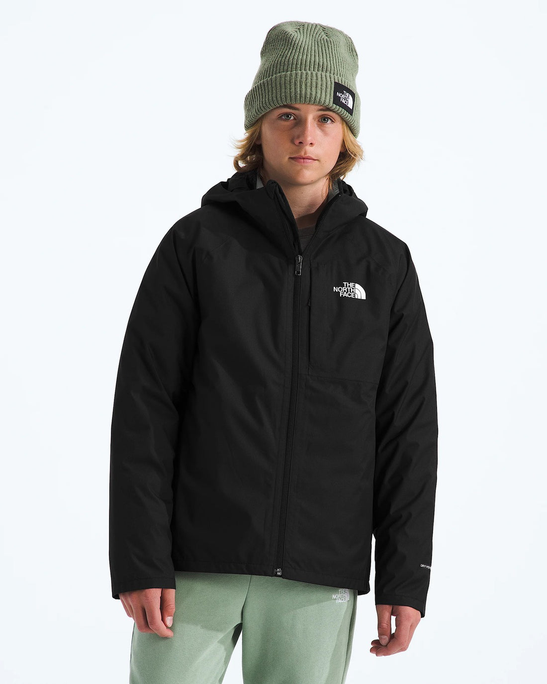 The North Face Teen Perrito 4-N-1 Hooded Jacket - TNF Black in TNF Black - product view 2