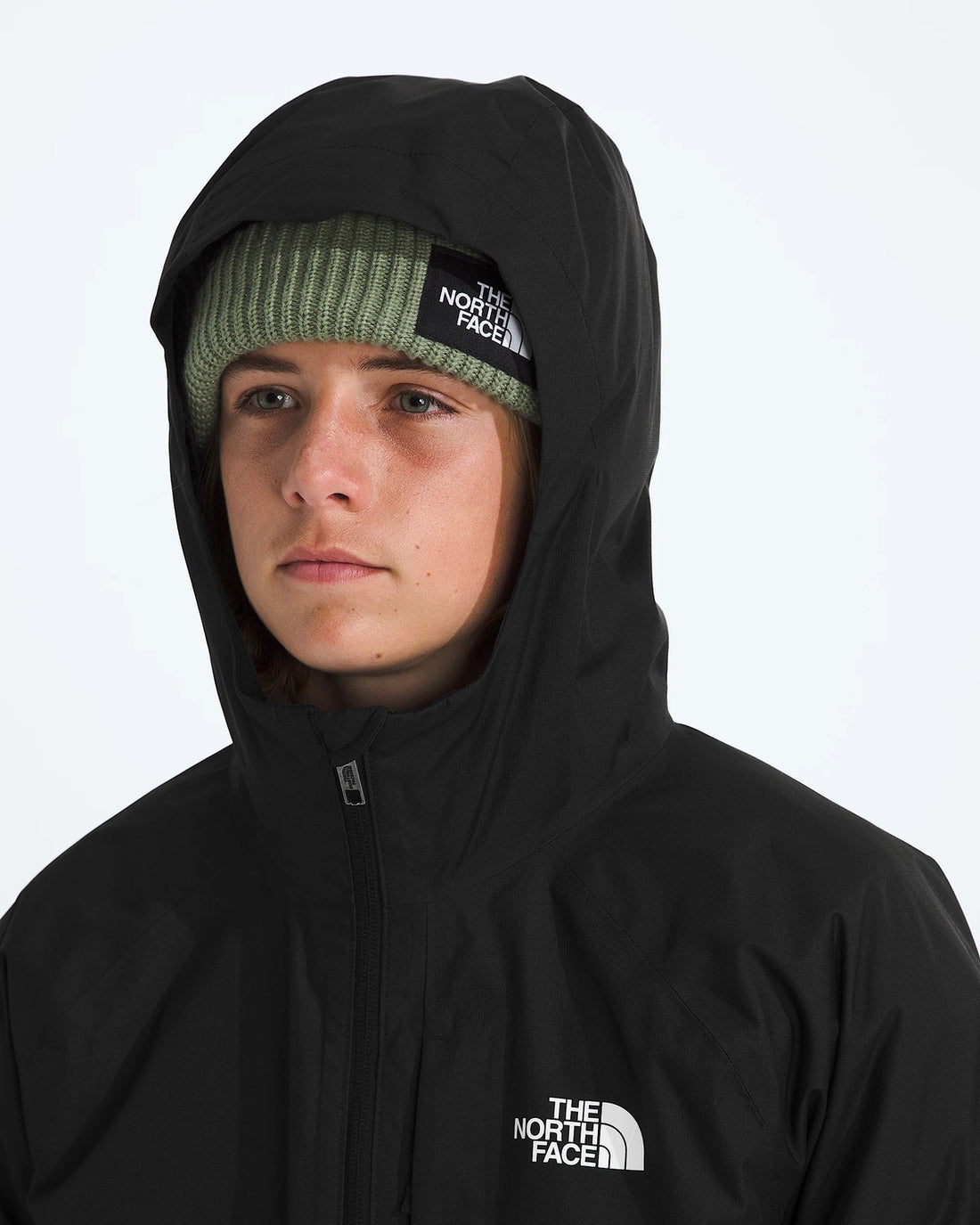 The North Face Teen Perrito 4-N-1 Hooded Jacket - TNF Black in TNF Black - product view 6