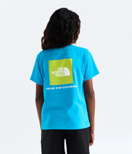 The North Face Teens' Evolution Box NSE T-Shirt - Meridian Blue