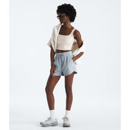 The North Face Women's Aphrodite Arise 3 Inch Shorts Periwinkle Glow