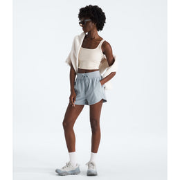 The North Face Women's Aphrodite Arise 3 Inch Shorts Periwinkle Glow