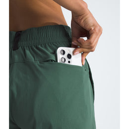 The North Face Women's Class V Pathfinder Pull-On Shorts 3 Inch Metal Pink