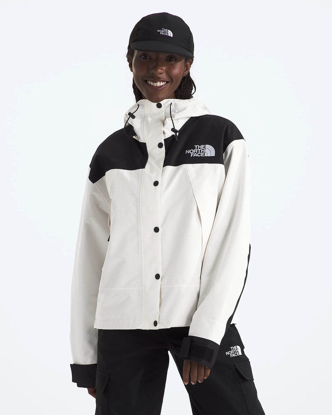 Women’s DRYVENT™ Mono Mountain Jacket in White Dune/TNF Black - Hero