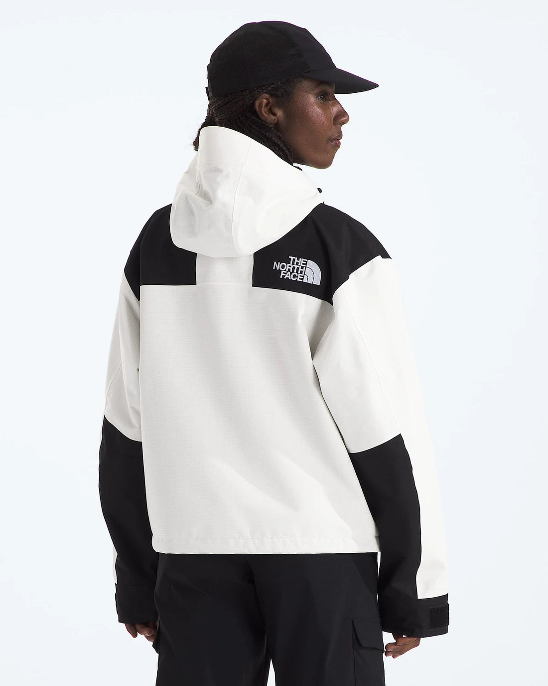 Women’s DRYVENT™ Mono Mountain Jacket in White Dune/TNF Black - Back
