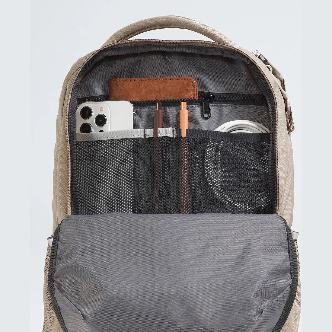 Women’s Jester Luxe Backpack - 27L in Mushroom Grey/Silver Metallic - Detail1