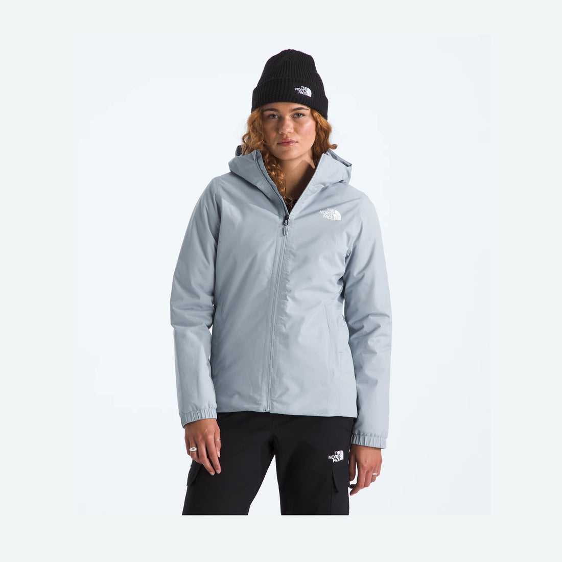 Official gallery — The North Face Women’s Quest Insulated Jacket - Frost Grey — front product view