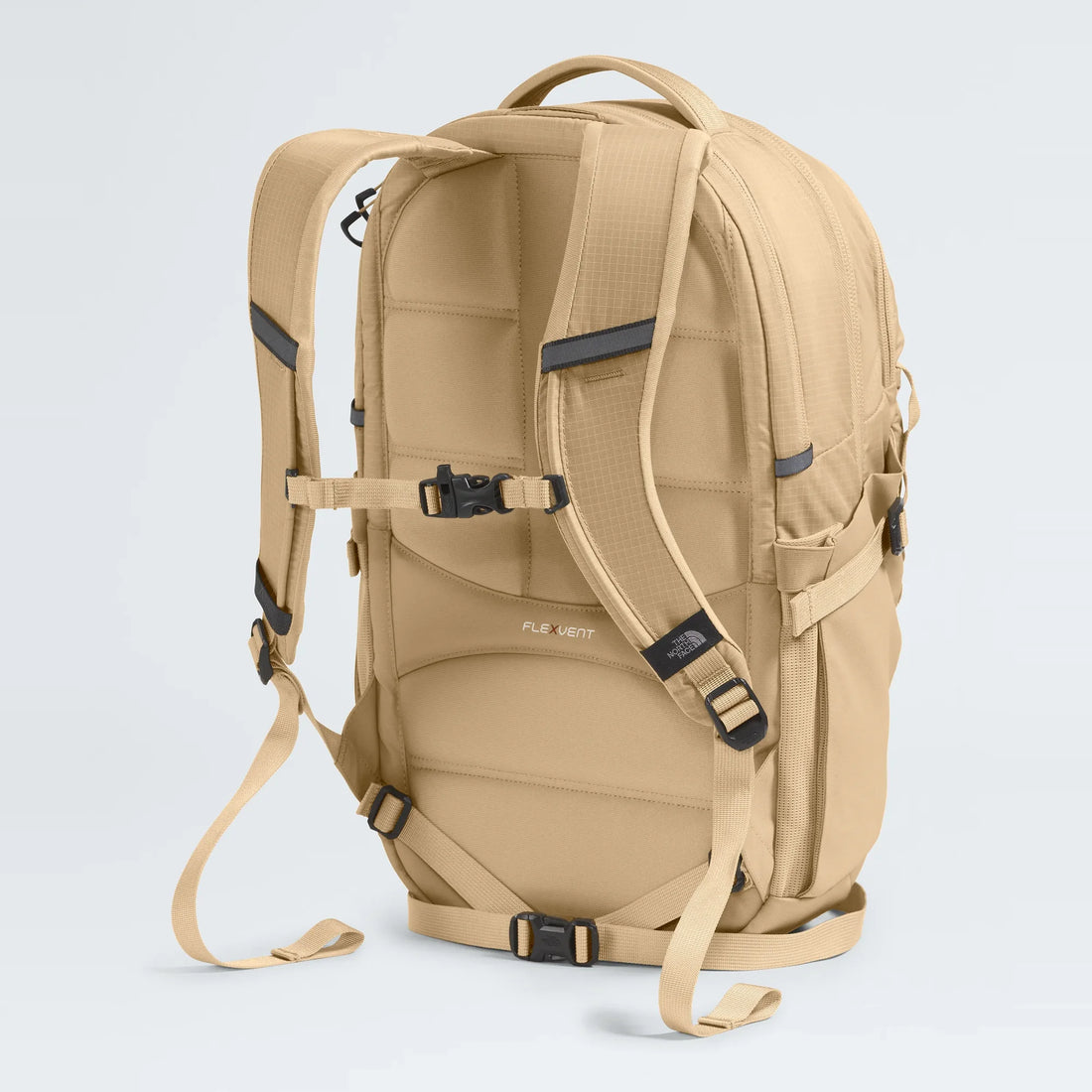 The North Face Women's Recon Backpack - 30L - Khaki Stone - back and carrying straps