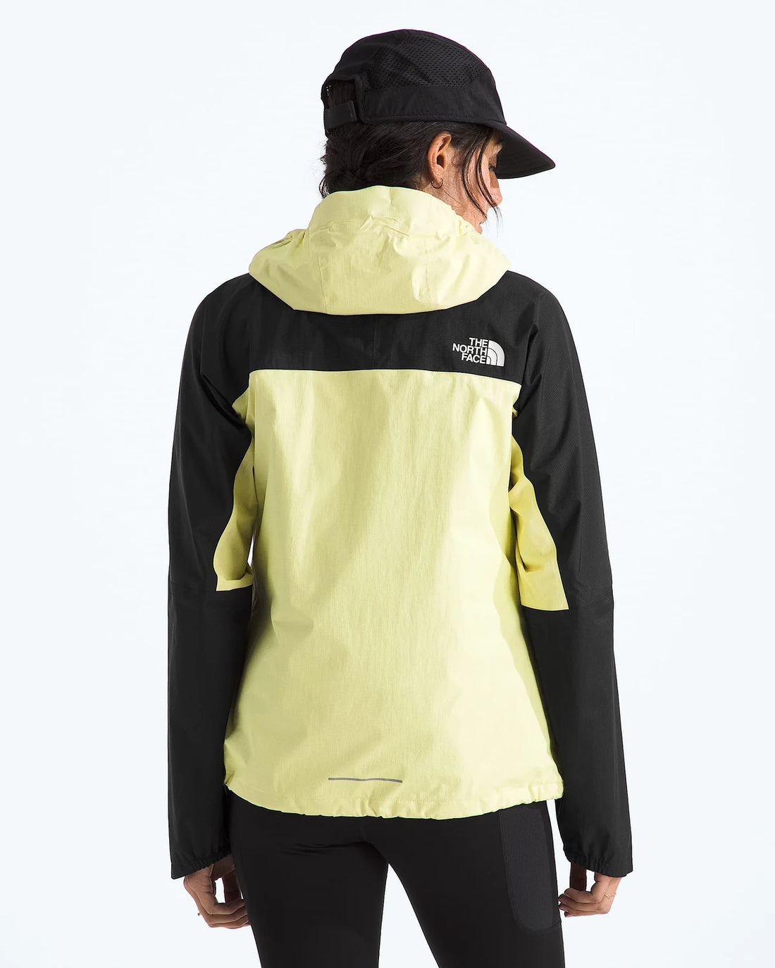Women’s Ridgelite WP Jacket in Lemon Mist/TNF Black - Back