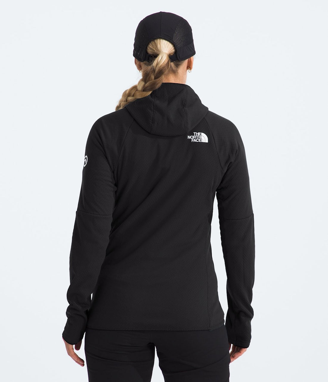 The North Face Women’s Summit Series FUTUREFLEECE Full-Zip Hoodie - TNF Black — back view