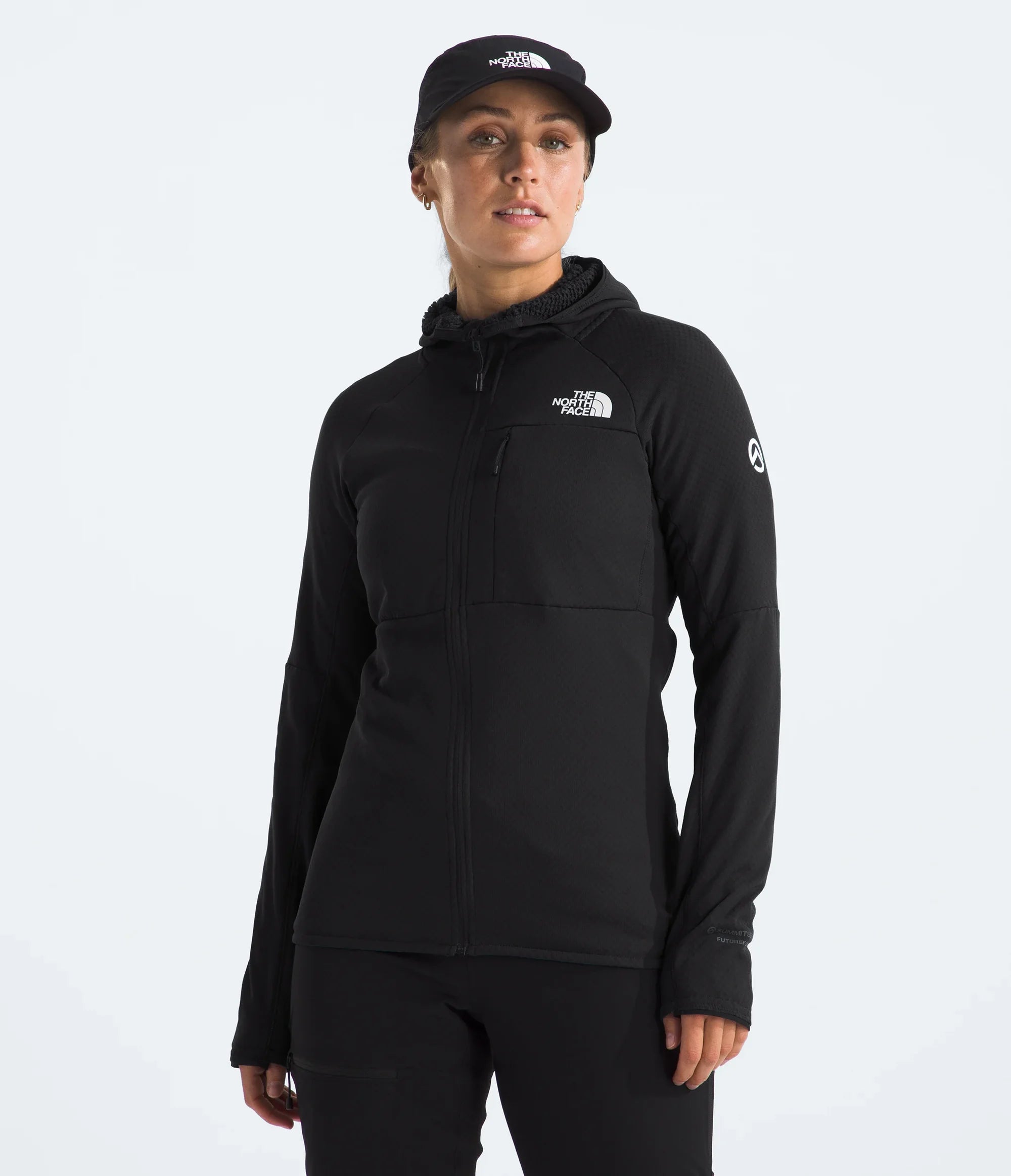 Play Rug Front View TNF Women's Summit FUTUREFLEECE Full-Zip Hoodie – baby enRoute