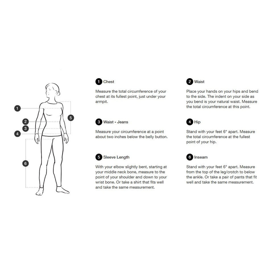 The North Face Women's Antora Rain Hoodie in Black and White size diagram