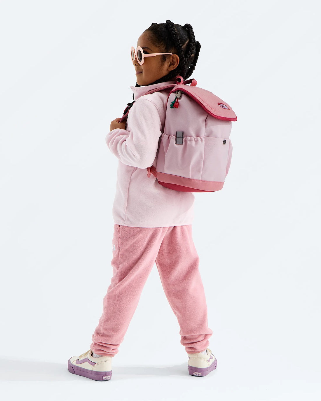 The North Face Youth Mini Explorer Backpack lifestyle view