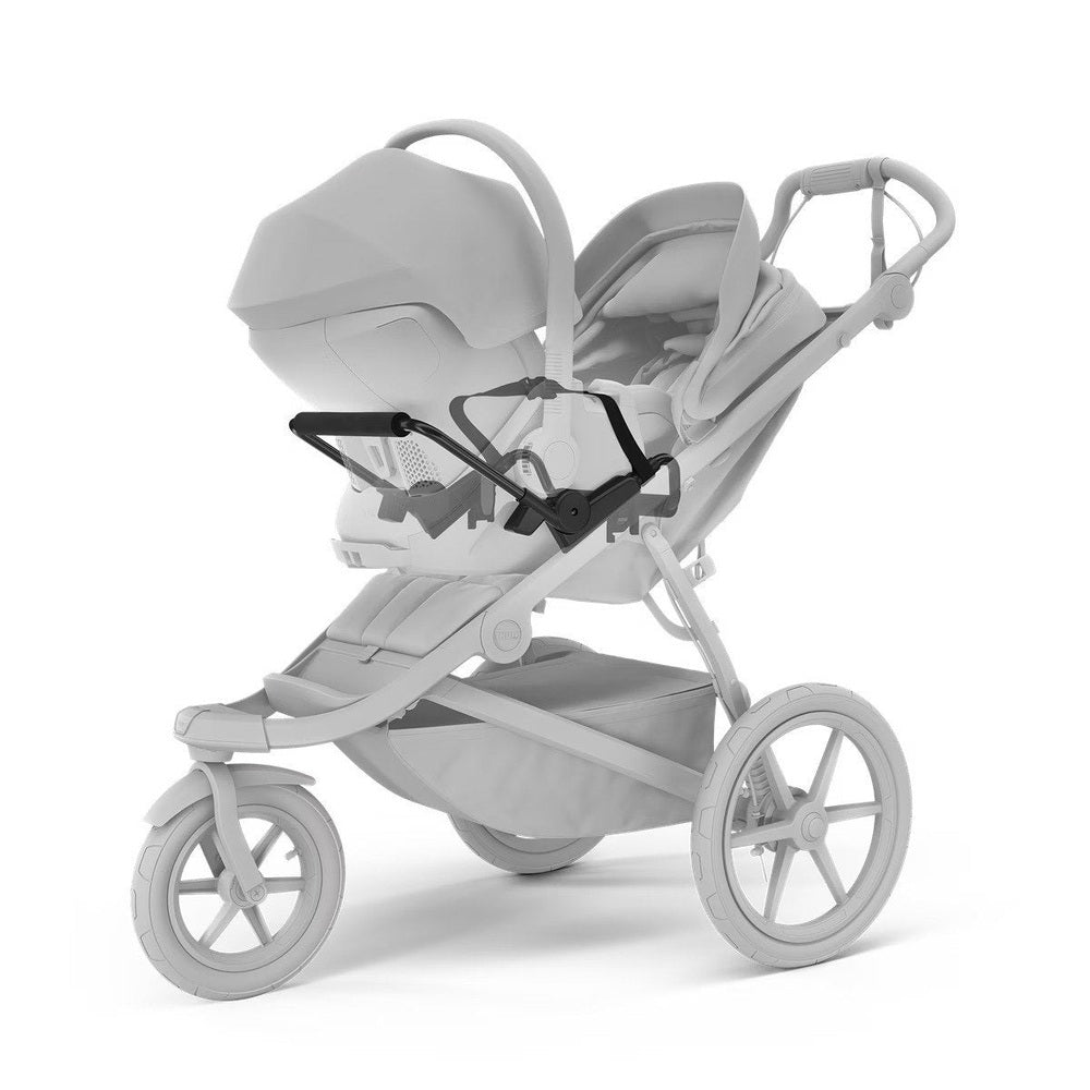 Thule Urban Glide 3 car seat adapter in chic black with universal stroller compatibility