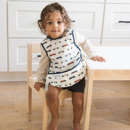 Tiny Twinkle Mess-Proof Apron Bib 6-24M