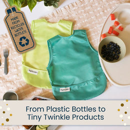 Tiny Twinkle Mess-Proof Apron Bib 6-24M